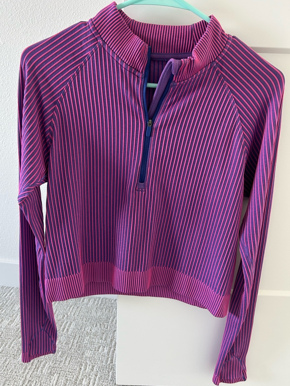 Lululemon Rest Less Cropped Half Zip